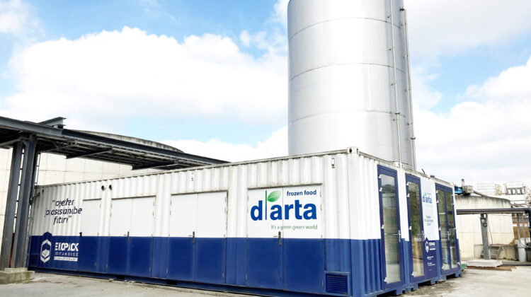 Ekopak installatie in container bij d'Arta