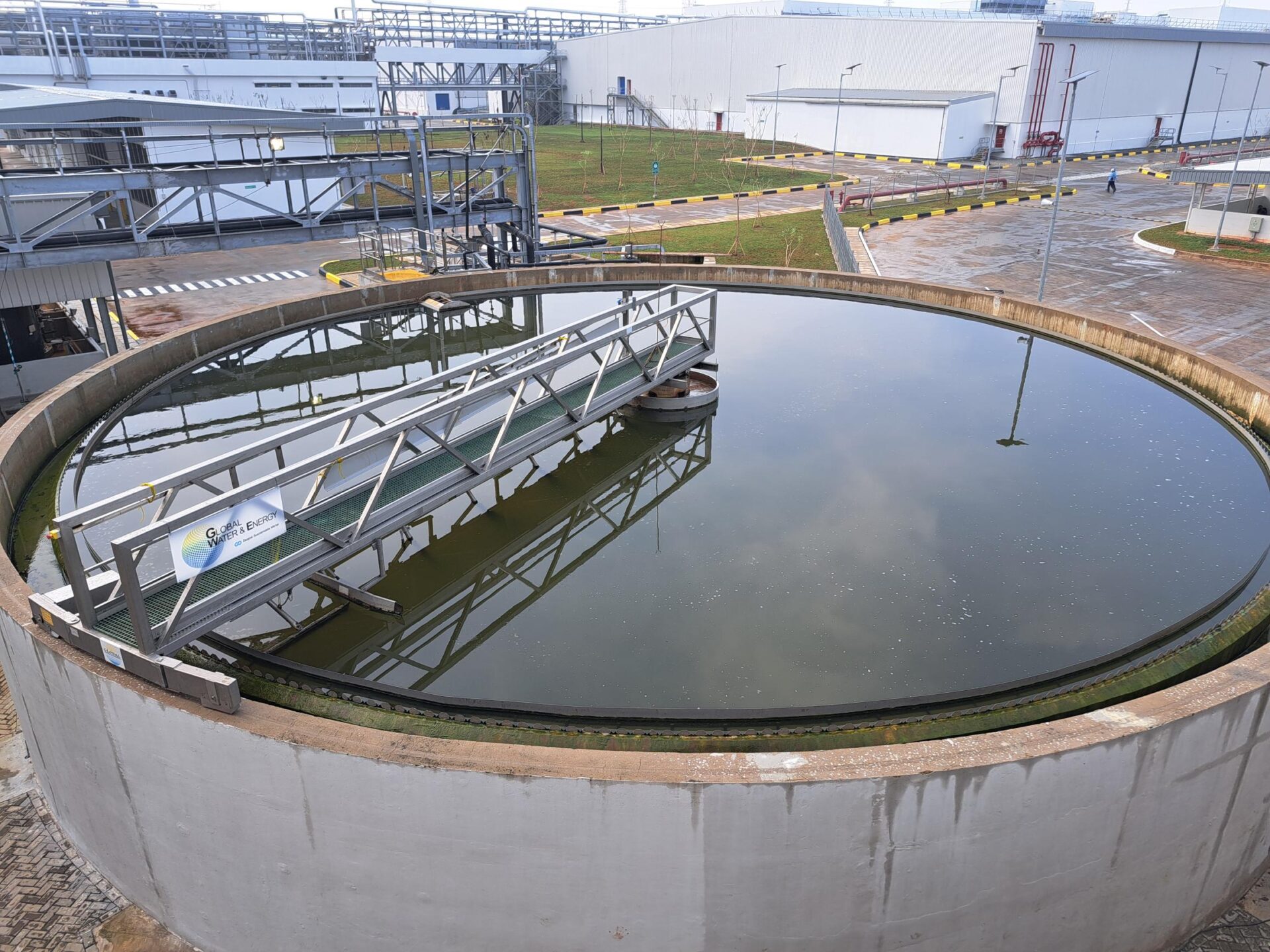 Waste water installation at Friesland Campina