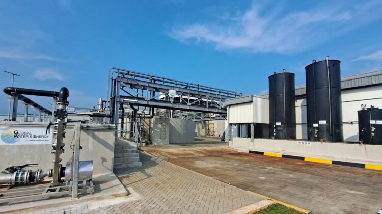 Waste water installation at Friesland Campina