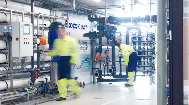 ekopak installation water treatment