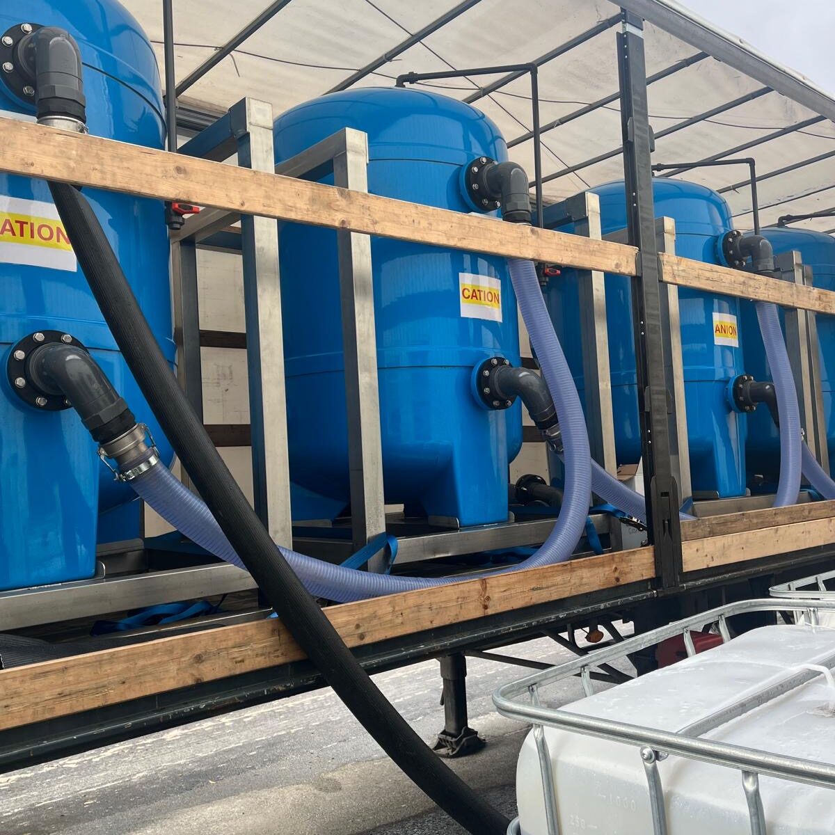 H2O Production DLM2000 trailer at Tereos Origny