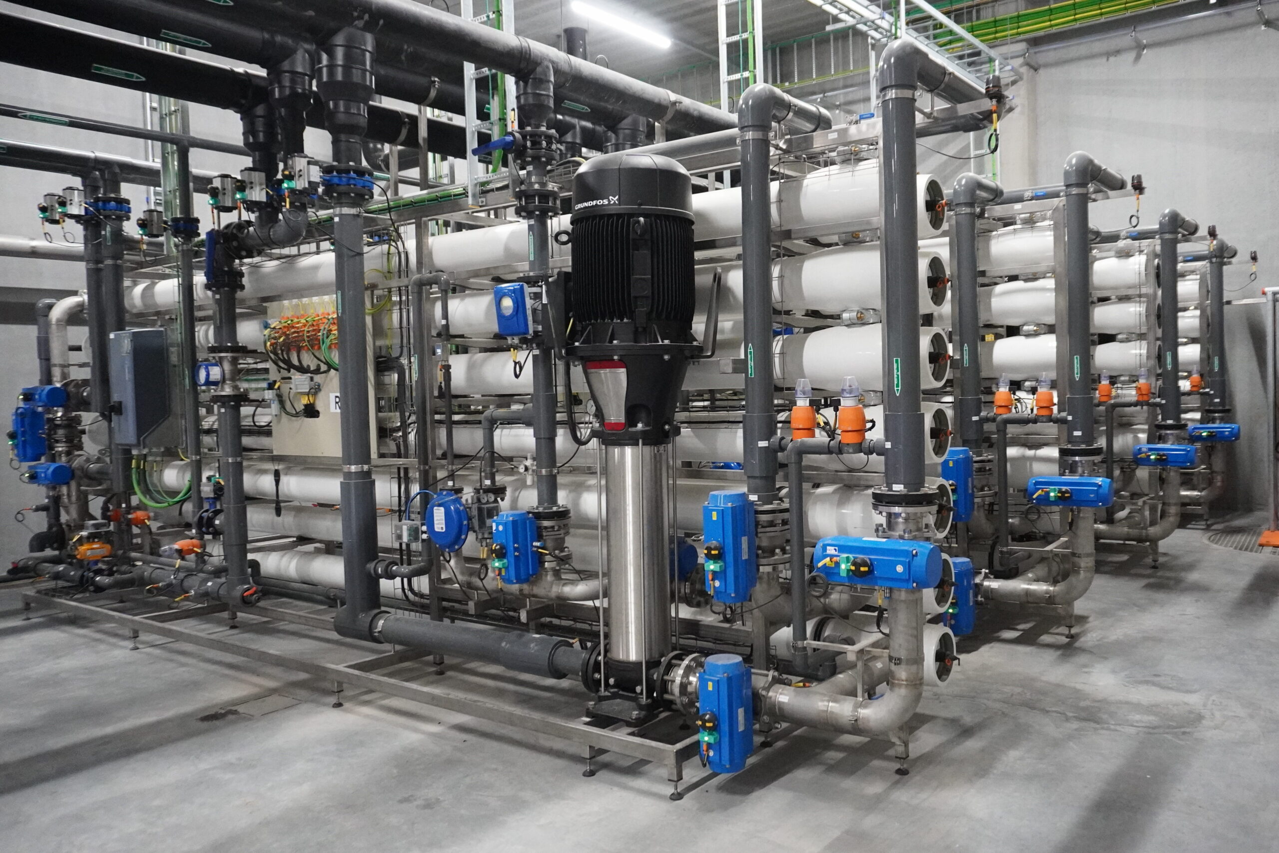 SPRO (Single Pass Reverse Osmosis) at Agristo Wielsbeke