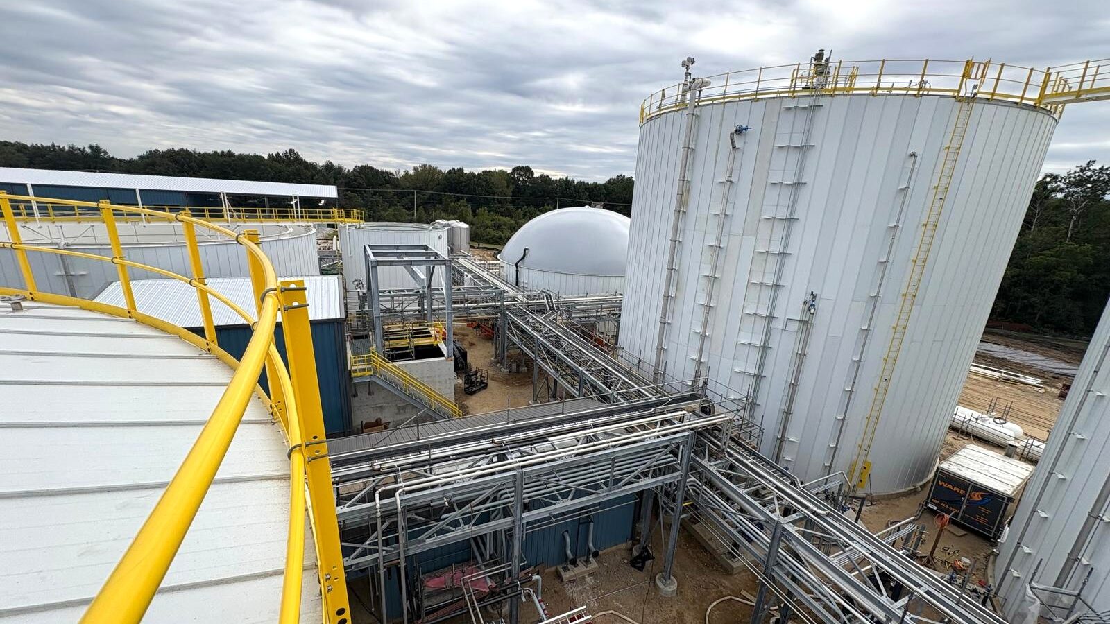 Wastewater treatment plant at Nexus, USA